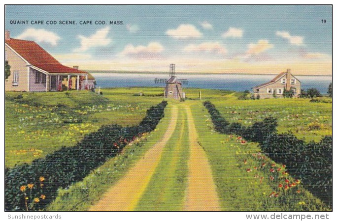 Massachusetts Cape Cod Quaint Scene - Cape Cod