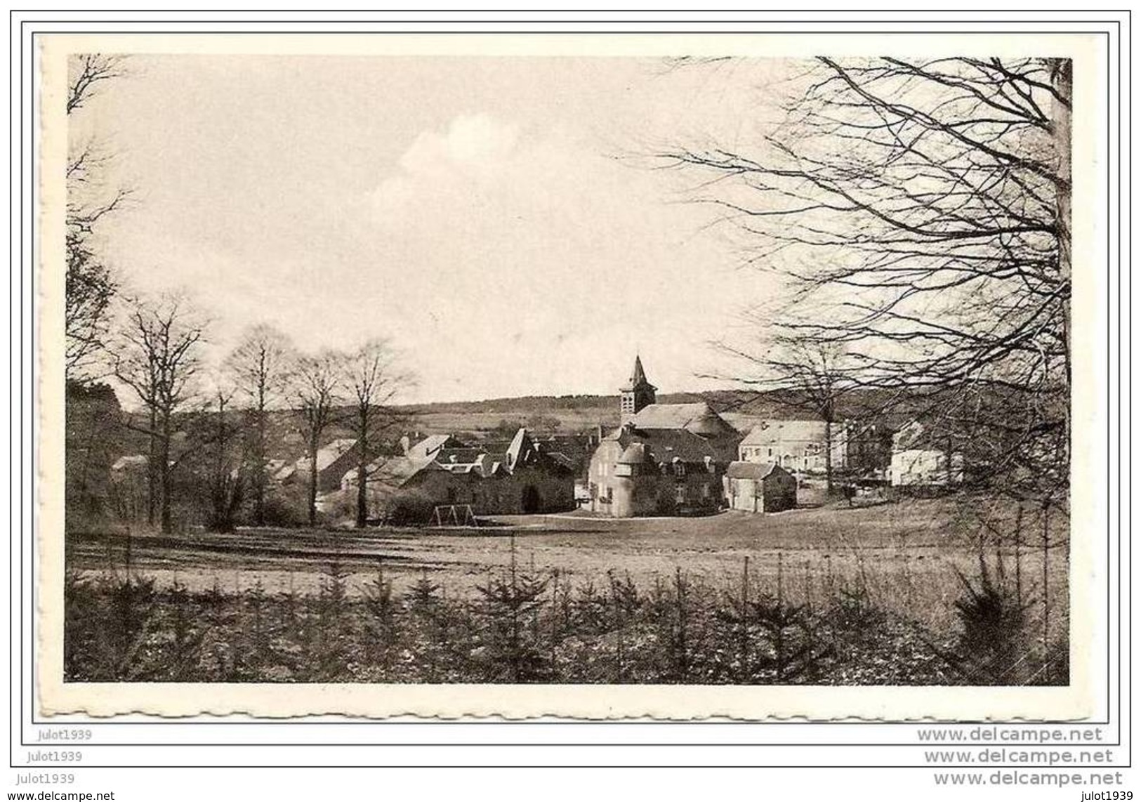 ROSSIGNOL ..-- TINTIGNY ..-- Vue Générale Du Château , Du Parc Et De L´ Eglise . - Tintigny