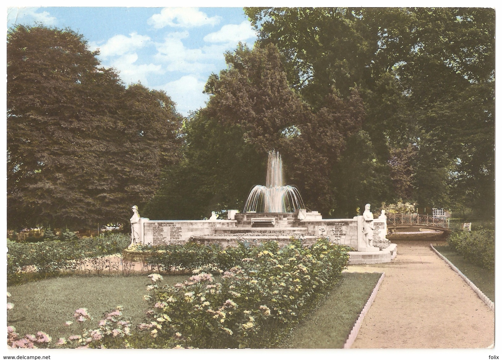 Fontaine-L'Evêque - Parc Et Monument - 1963 - Edition De Mario, Yvoir - Fontaine-l'Evêque