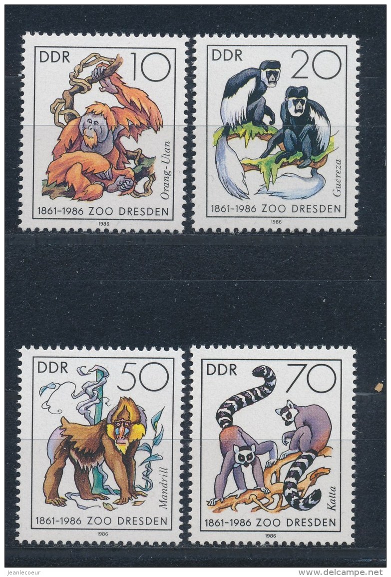 DDR/East Germany/Allemagne Orientale 1986 Mi: 3019-3022 Yt:  (PF/MNH/Neuf Sans Ch/**)(2434) - Ungebraucht