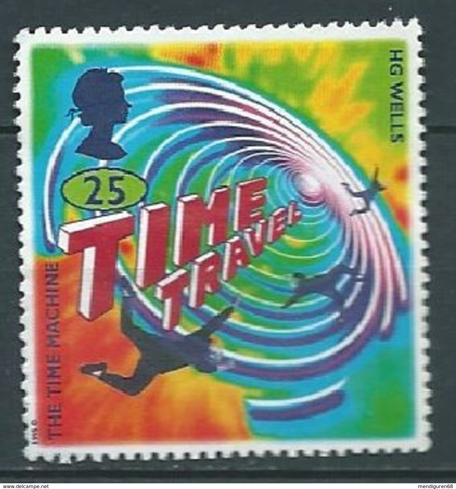 GROSSBRITANNIEN GRANDE BRETAGNE GB 1995 The Time Machine  25p.SG 1878 SC 1616 MI 1576 YV 1822 - Used Stamps