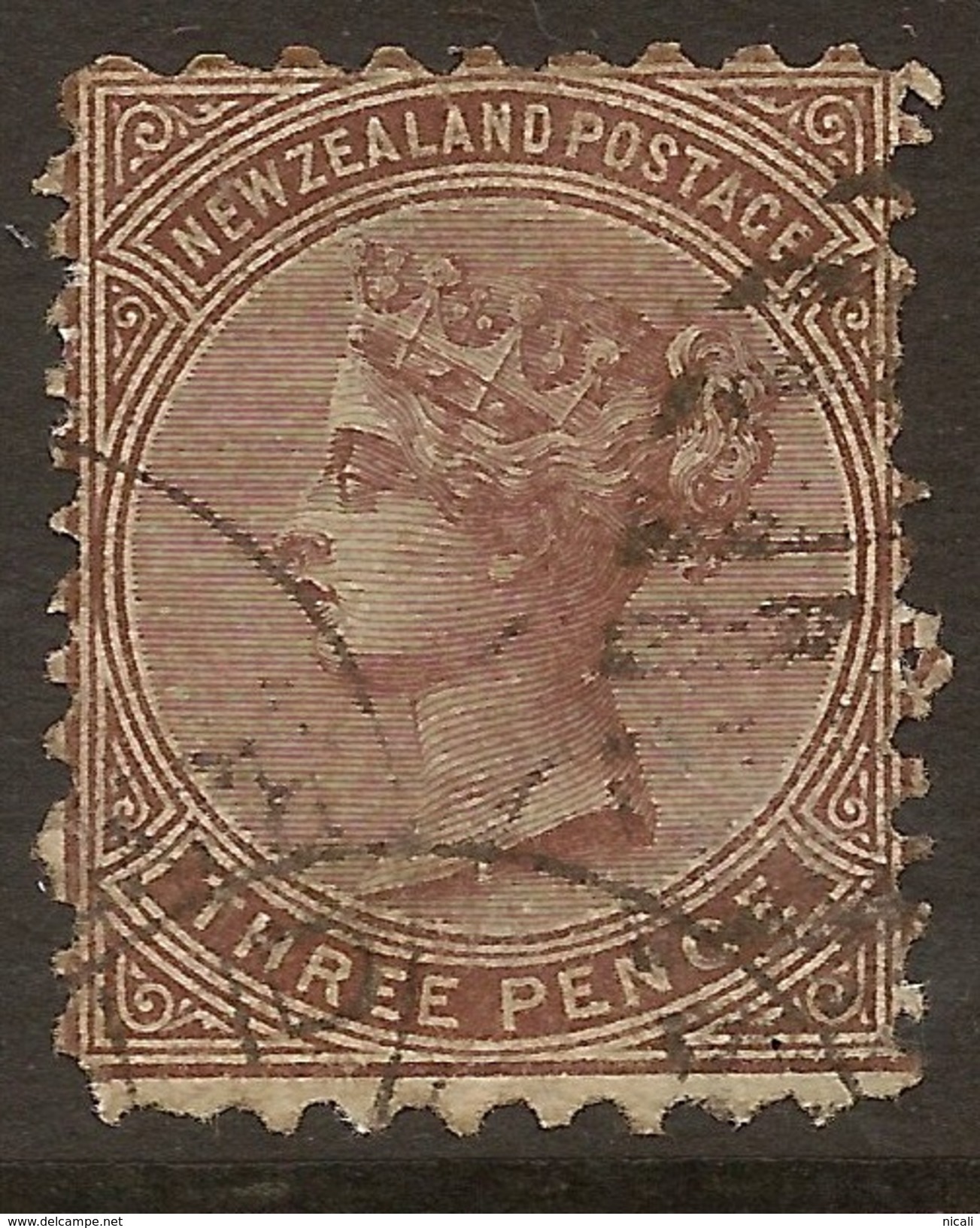 NZ 1874 3d FSF Compound P10x12.5 SG 153 U ZZw2 - Usati