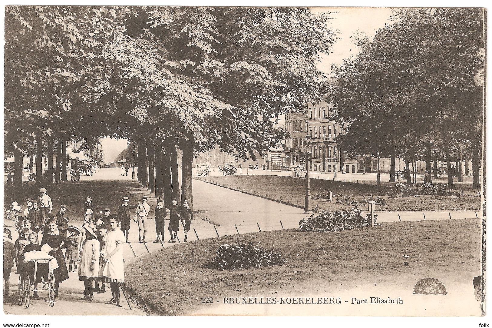 Koekelberg / Bruxelles - Koekelberg - Parc Elisabeth - 1922 - Animée - Koekelberg