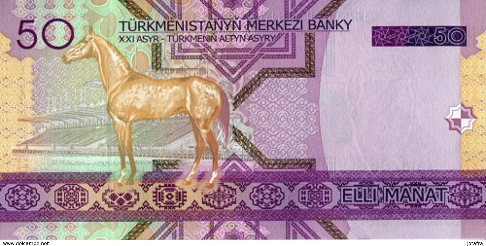 Turkmenistan 2005, 50 Manat (UNC) - CF2105 - Turkmenistan