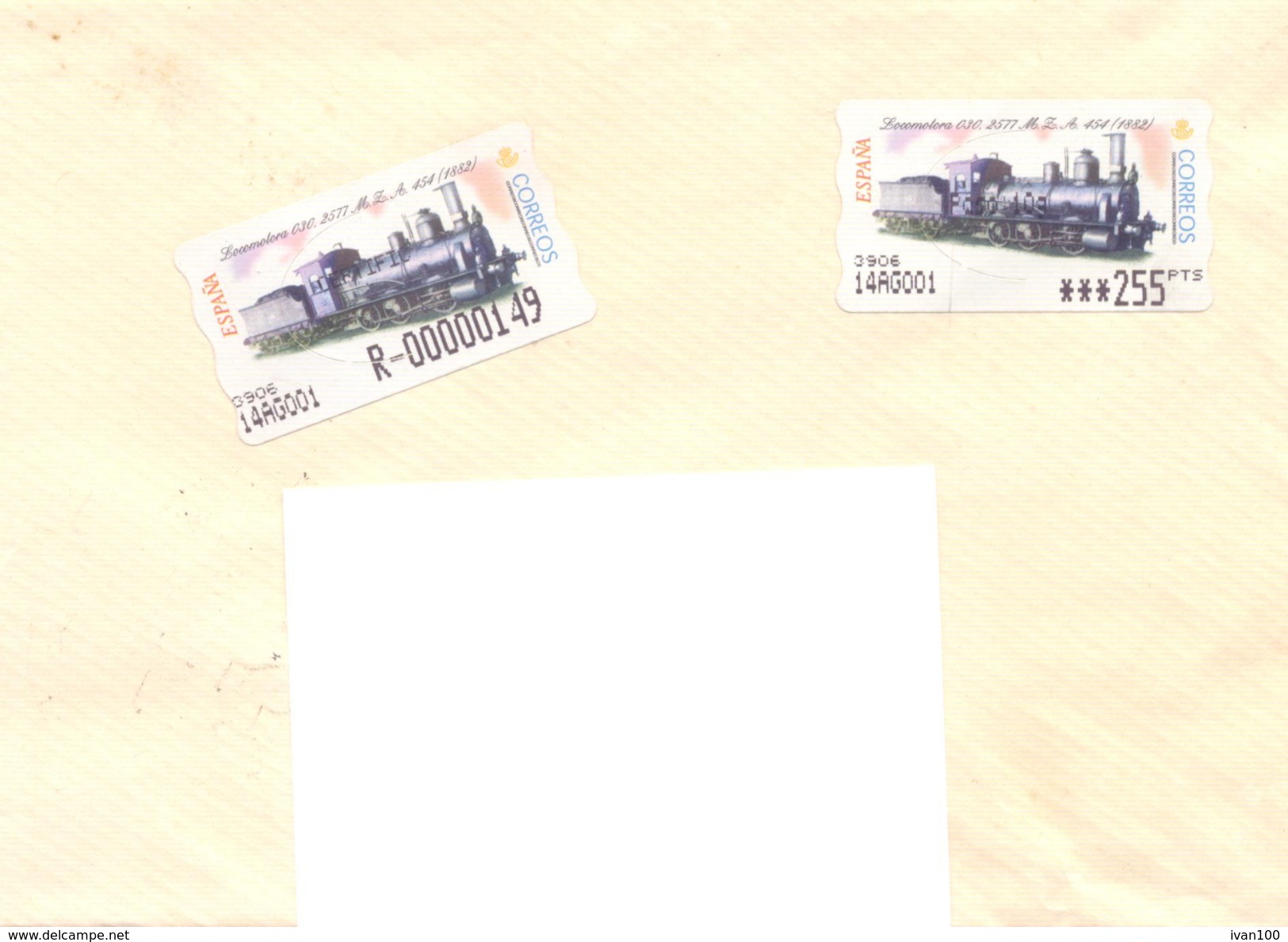2001. Spain, He Letter Sent By Registered Post To Moldova - Storia Postale