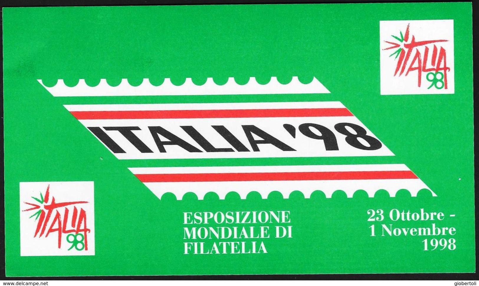 Italia/Italie/Italy: "ITALIA '98" - Erinnofilia