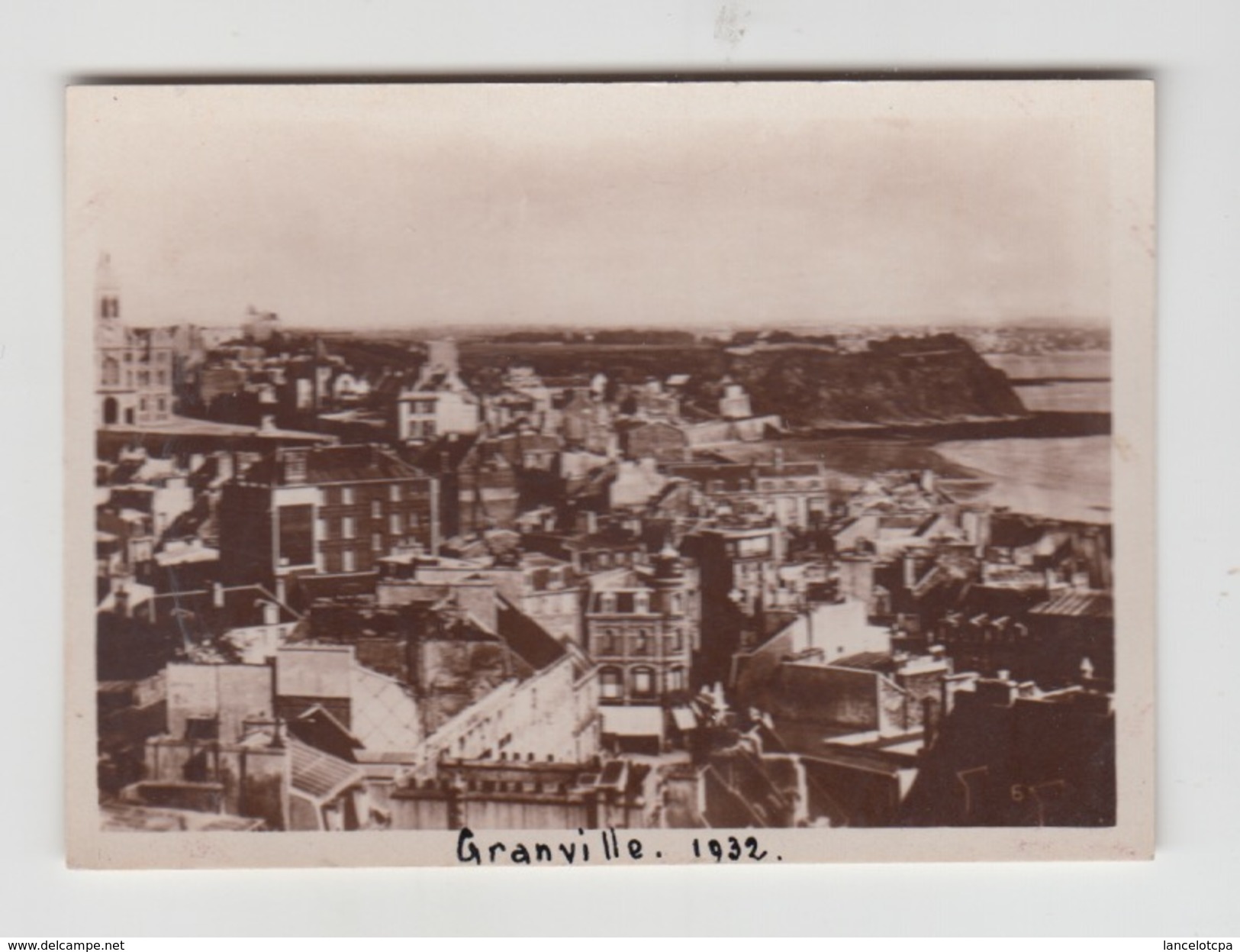 PHOTO ORIGINALE 9X6 / GRANVILLE 1932 - Lieux