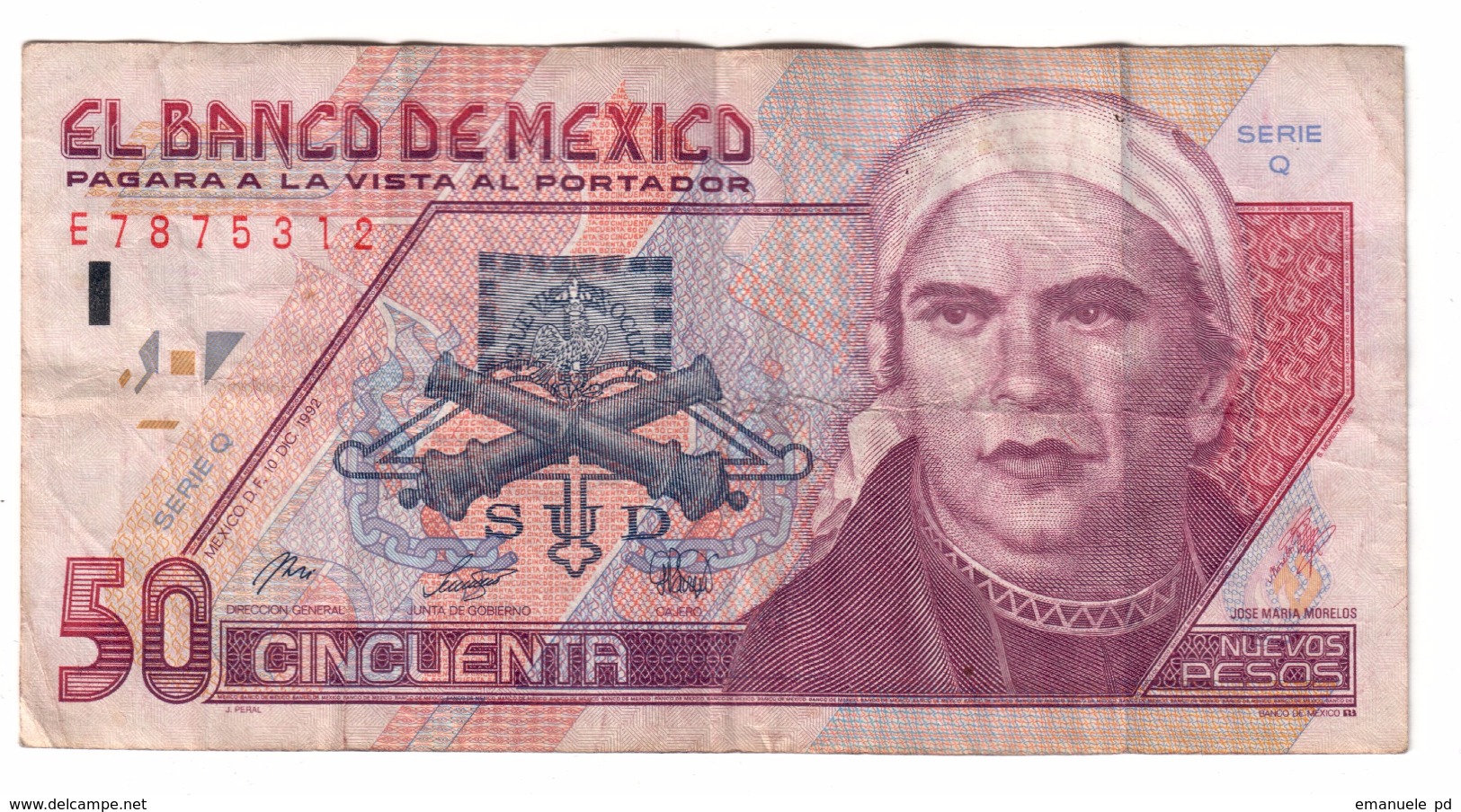 Mexico 50 Pesos 1992 - Messico