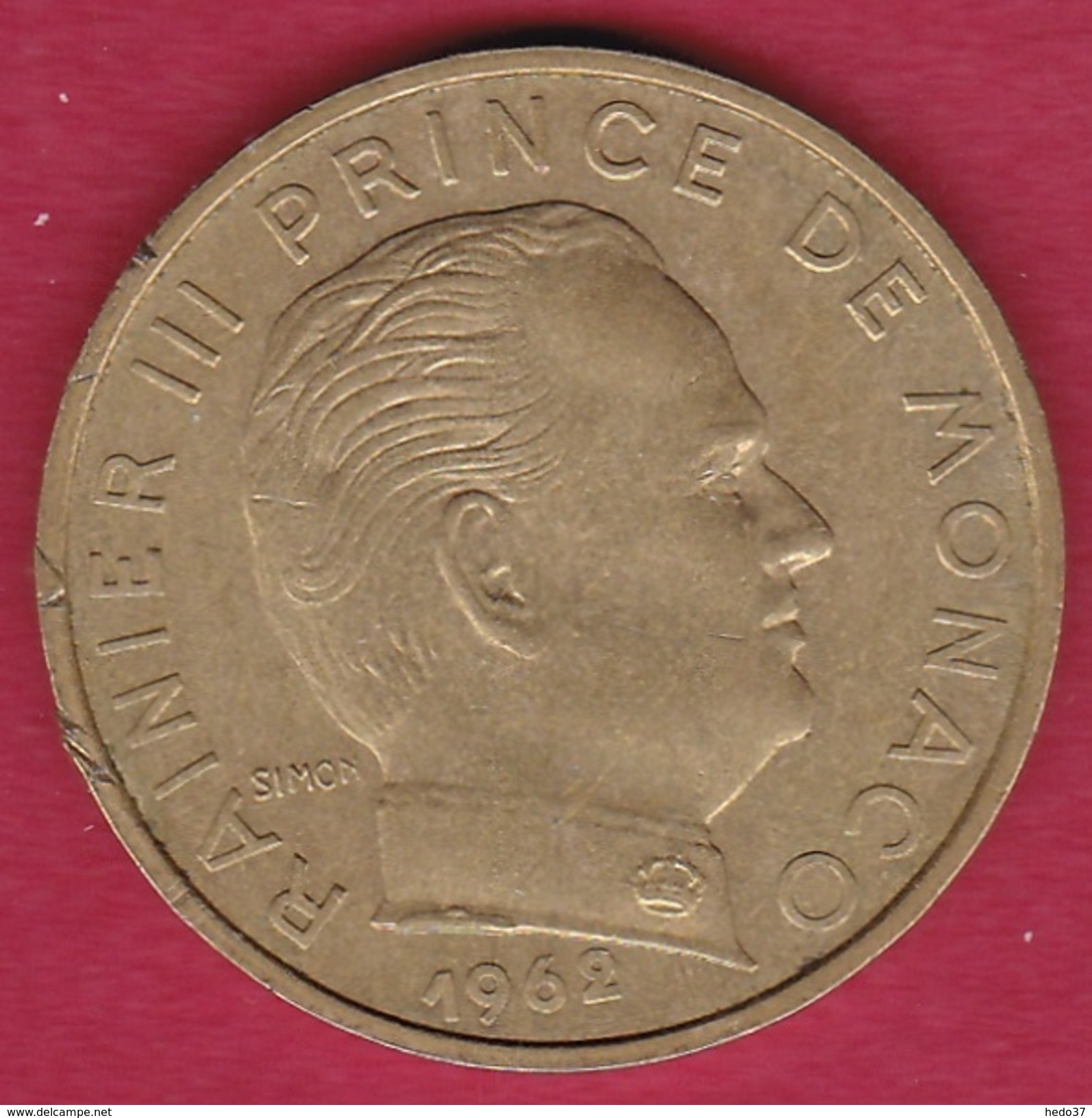 Monaco - Rainier III - 20 Centimes - 1962 - 1960-2001 New Francs