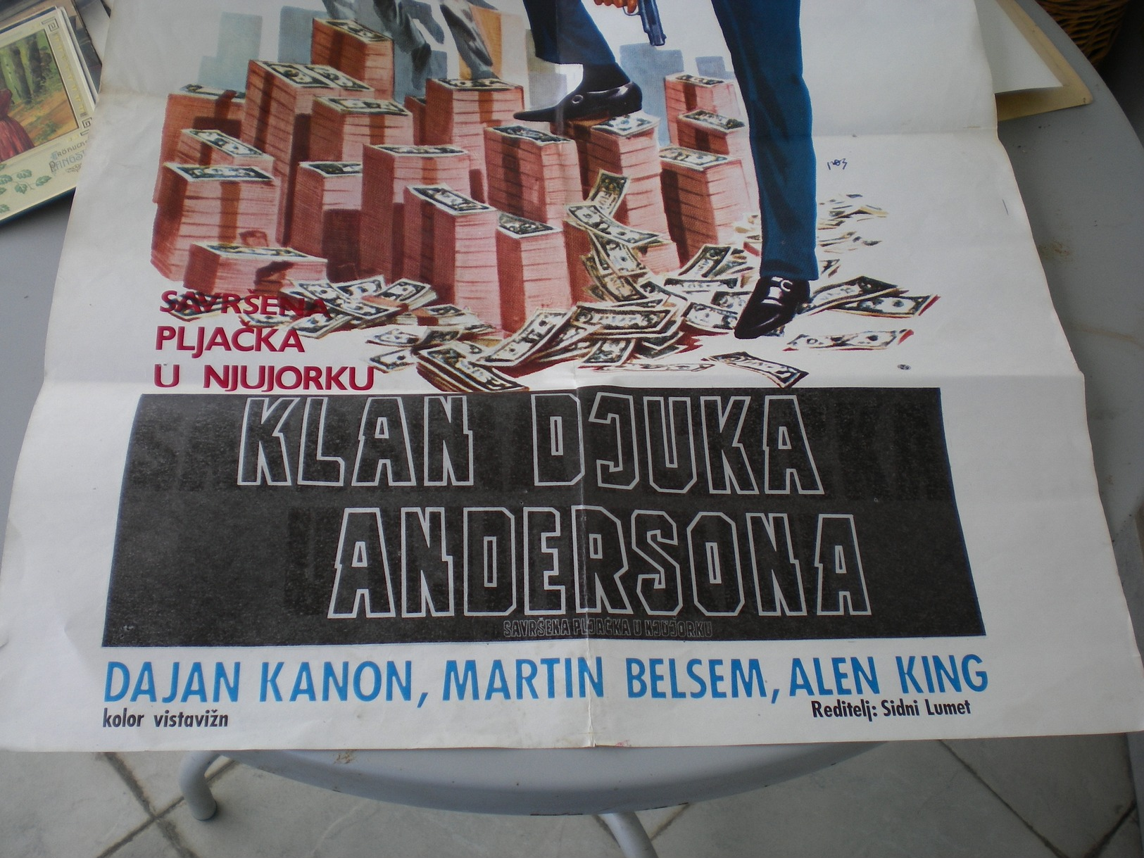 Klan Djuka Andersona, Pljacka U Njujorku, Son Koneri, Columbia Pictures, Morava Film Beograd - Plakate