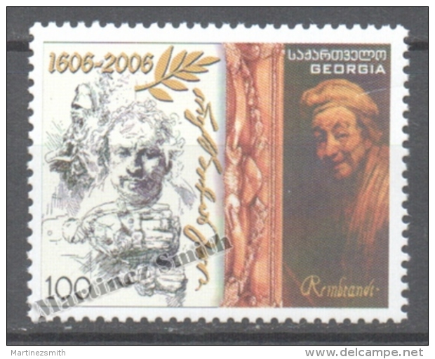 Georgie - Georgia 2007 Yvert 435, Art. Personality. Rembrandt - MNH - Georgia