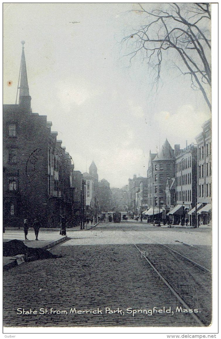 Usa State St From Merrick Park Springfield Masse - Springfield