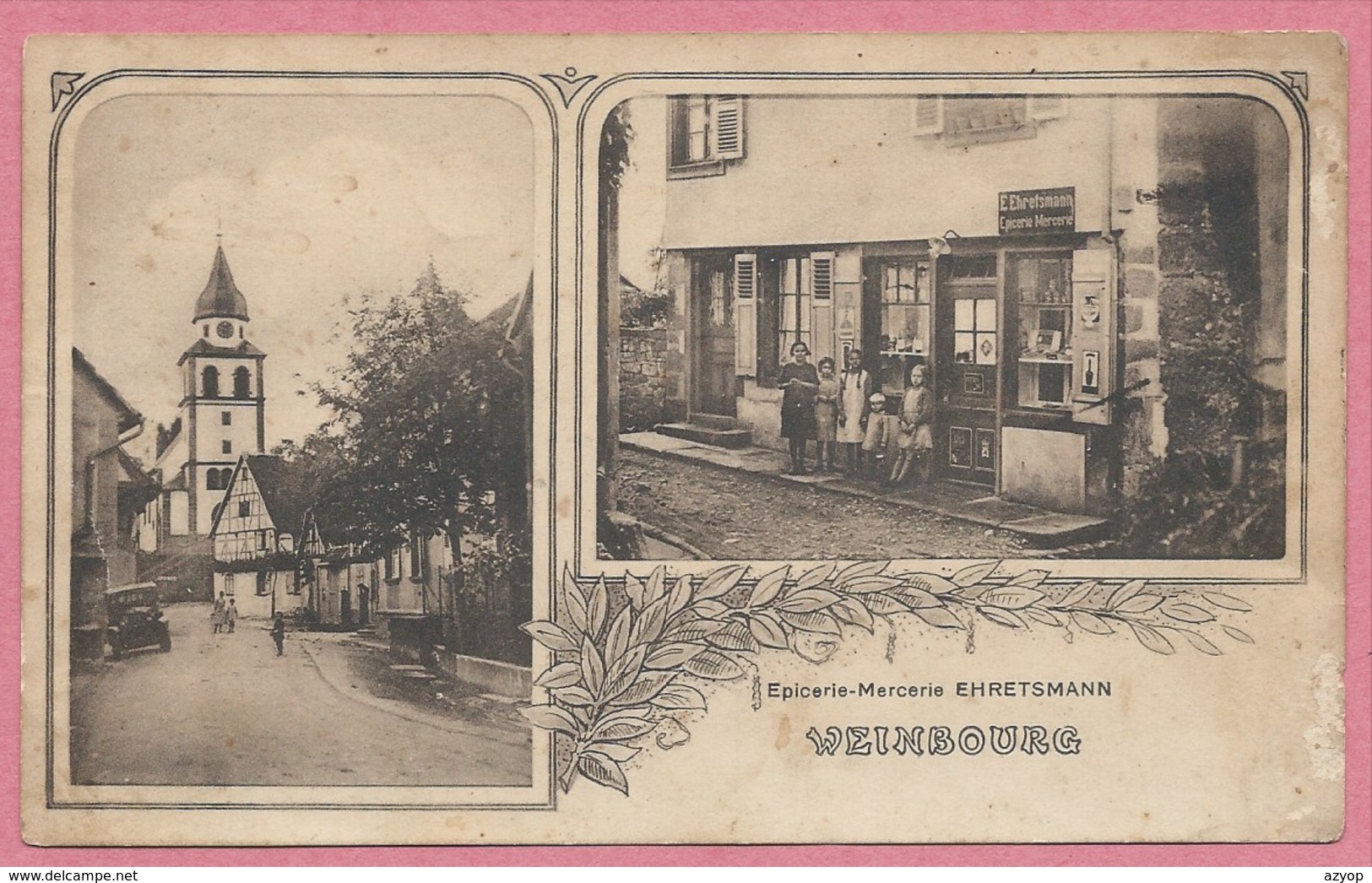 67 - WEINBOURG - Epicerie - Mercerie - EHRETSMANN - Eglise - Altri & Non Classificati