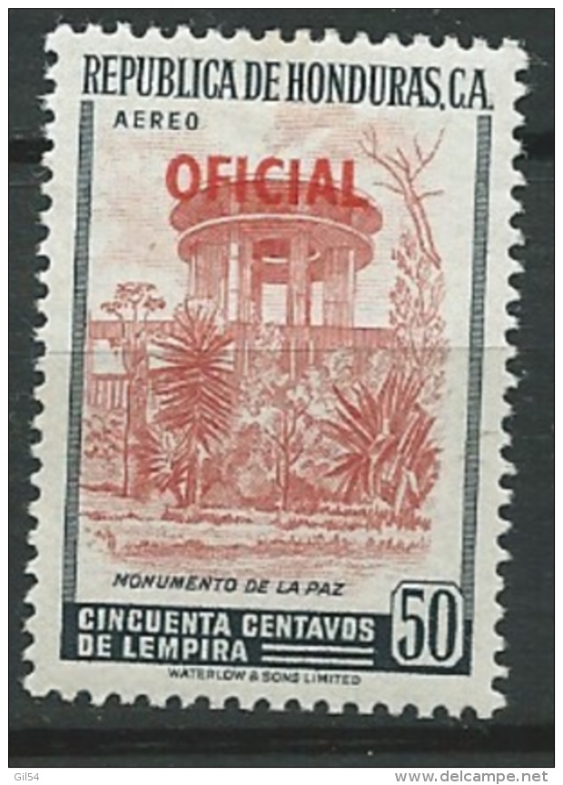 Honduras  - Service Pour La Poste Aérienne - Yvert N° 54 *  - Bce 44 36 - Honduras