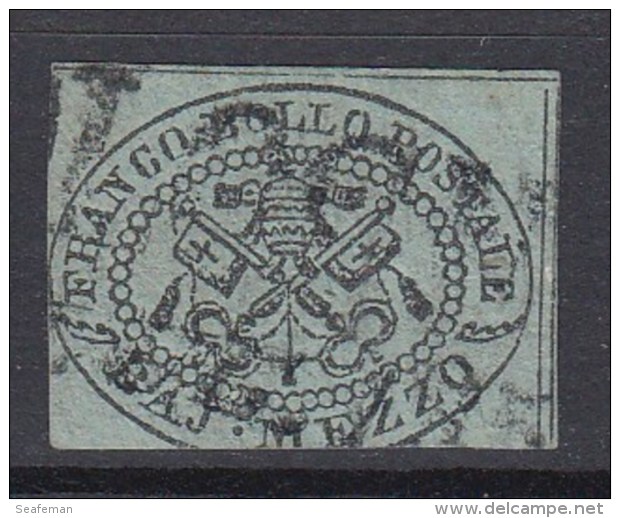 KERKELIJKE STAAT (ITALIE) 1852 Michel  1a  Used/fine  [  1093  ] - Etats Pontificaux