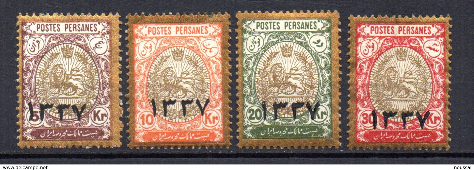 Stamps Nº 398C/F Persia - Irán