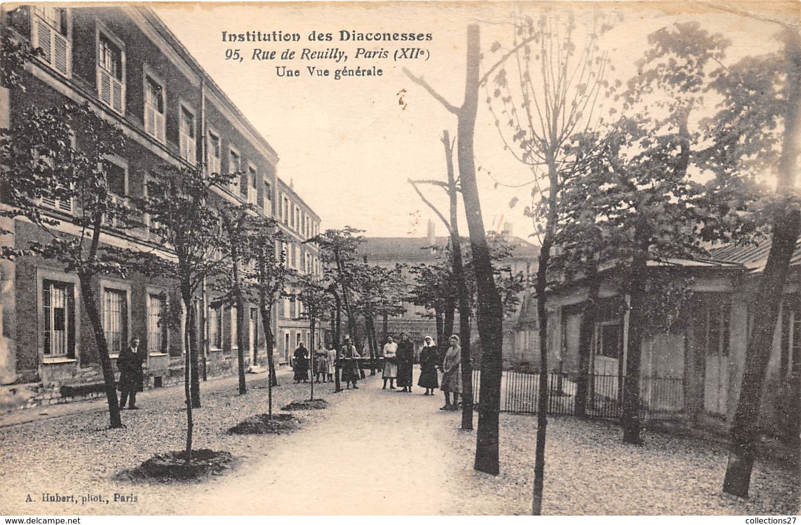 75- PARIS 12e - INSTITUTION DES DIACONESSES, 95 RUE DE REUILLY, UNE VUE GENERALE - Santé, Hôpitaux