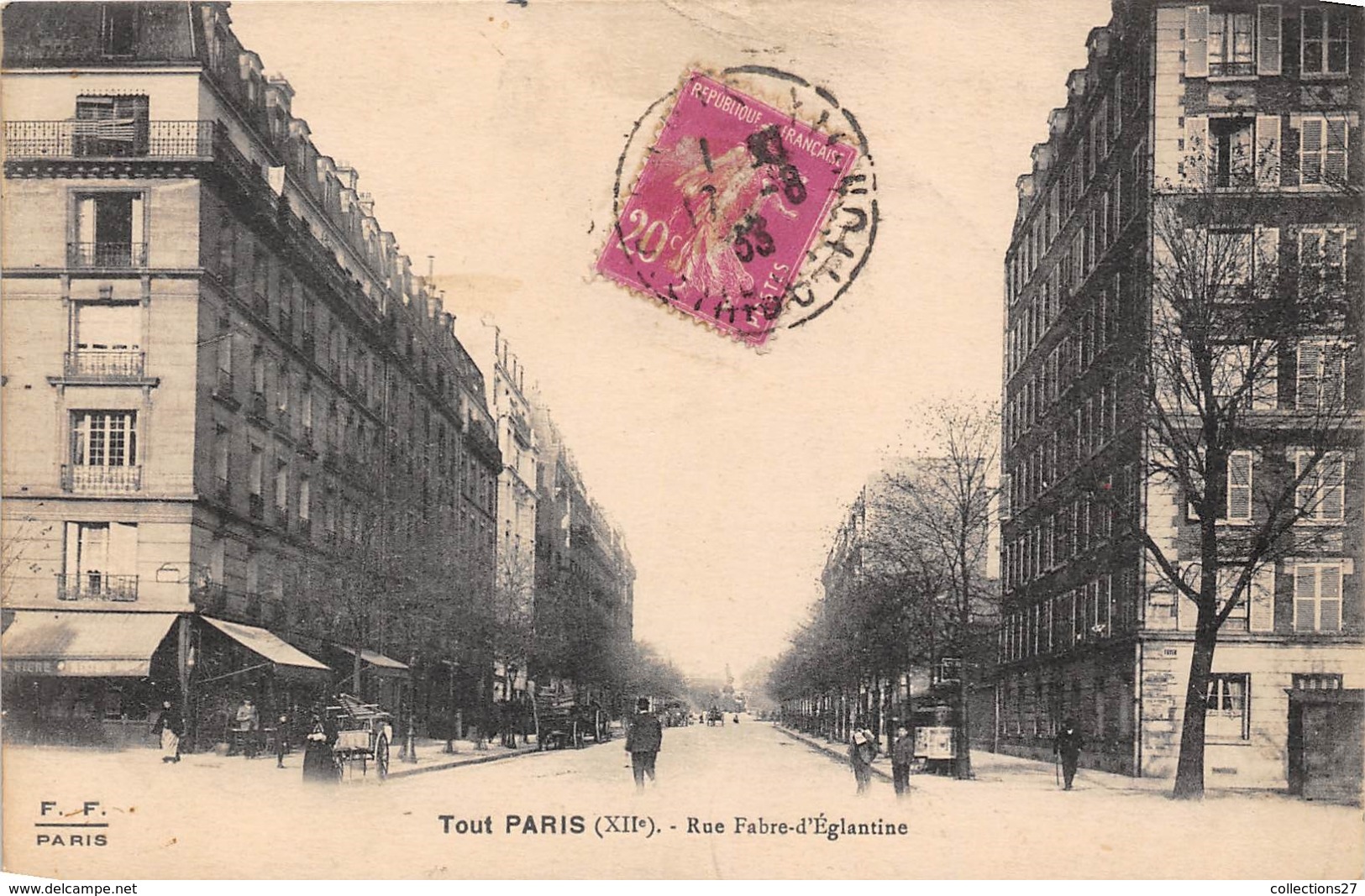 75- PARIS 12e -TOUT PARIS- RUE FABRE D'EGLANTINE - Arrondissement: 12