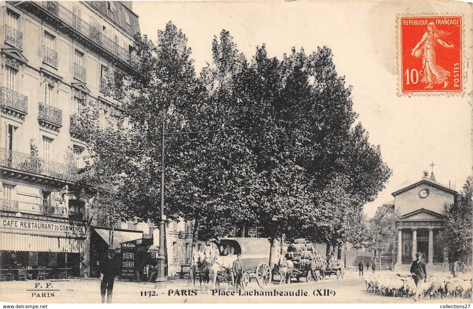 75- PARIS 12e - PLACE LACHAMBEAUDIE - Arrondissement: 12