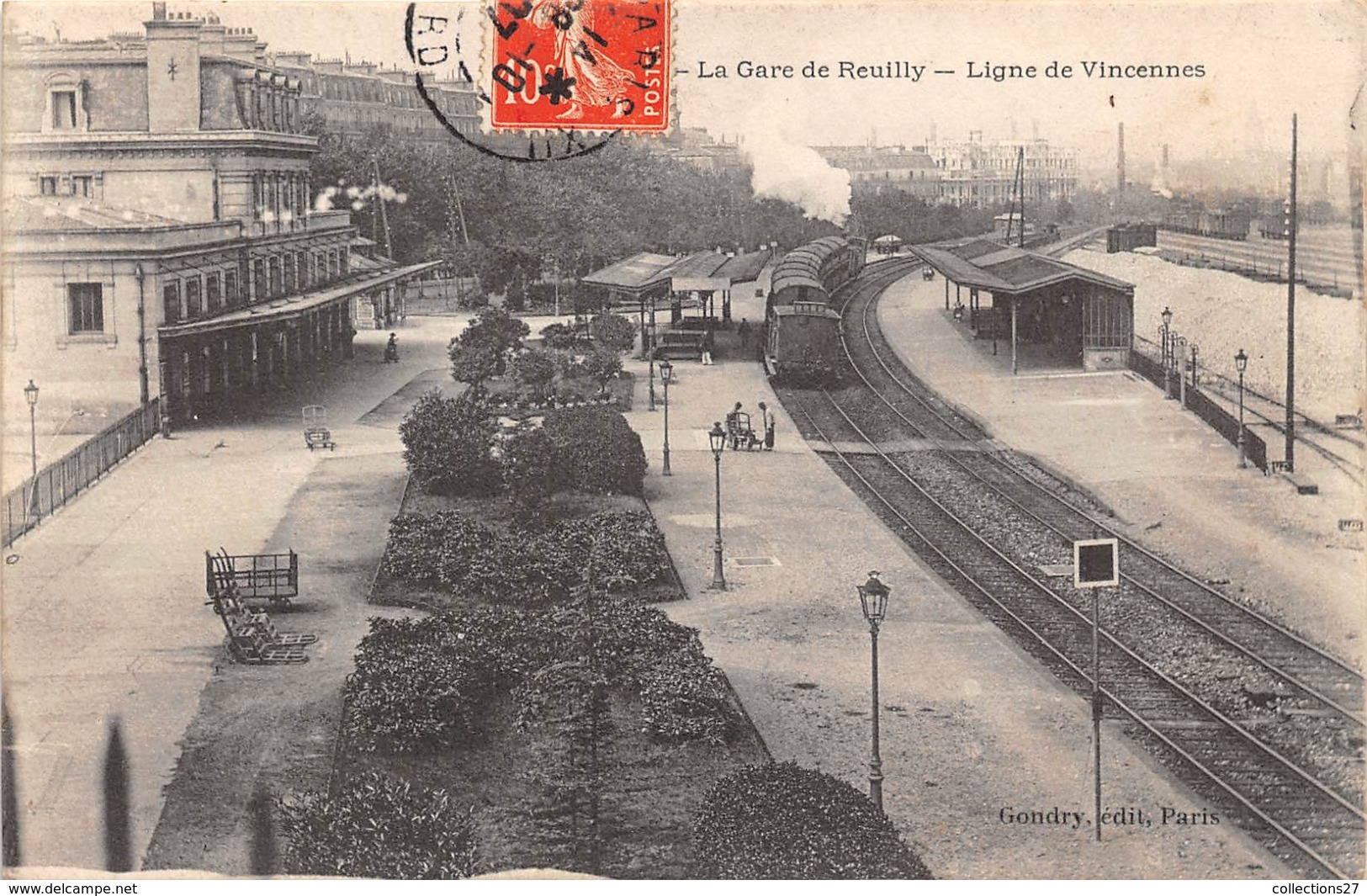 75- PARIS 12e - LA GARE DE REUILLY - Arrondissement: 12