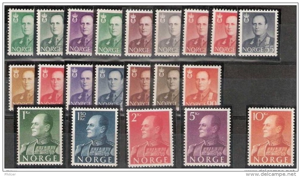 Norge, 1958, MNH - Neufs