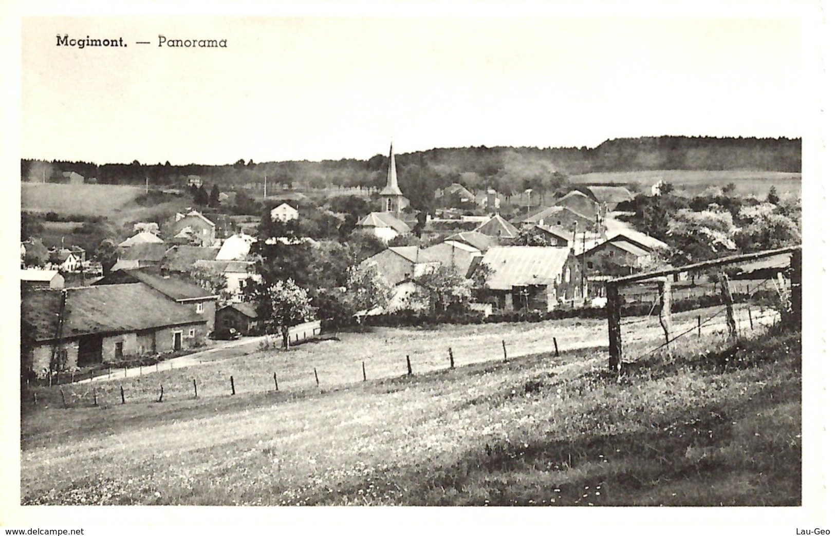 Mogimont (Leglise). Panorama - Léglise