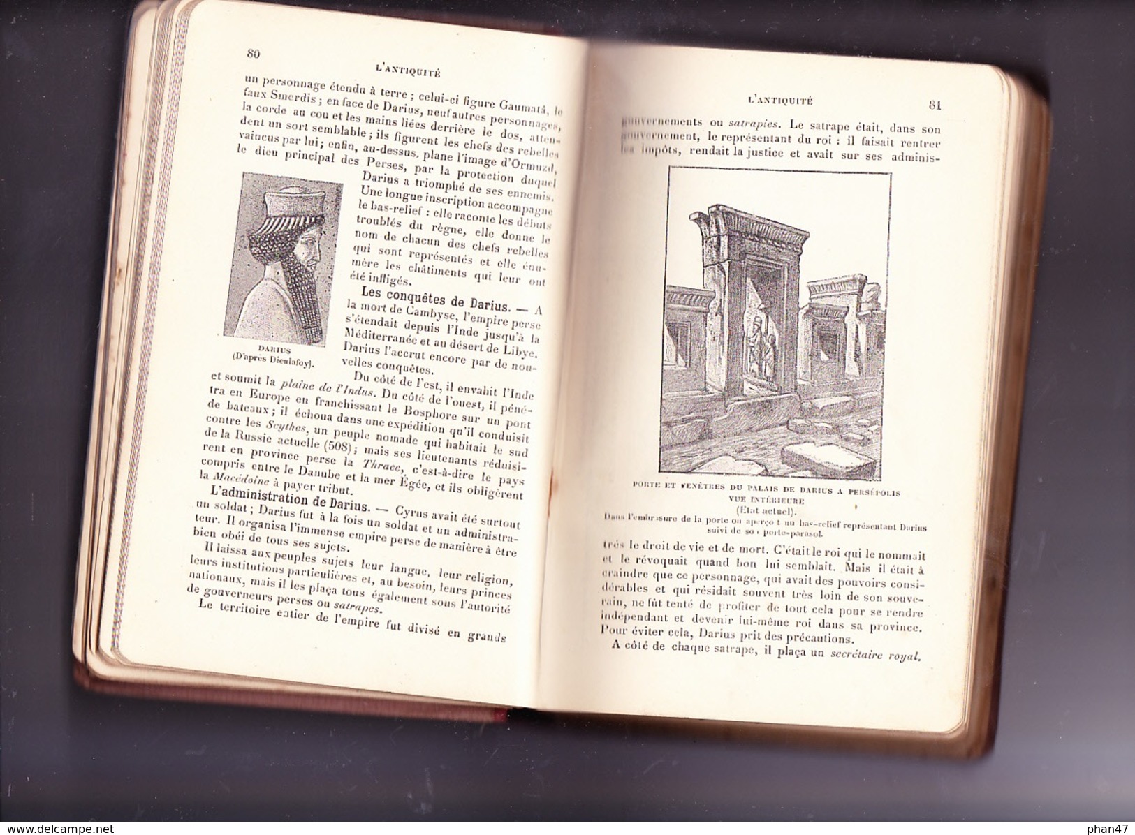 L'ANTIQUITE, Cours D'Histoire à L'usage Du Premier Cycle, Classe De  6 ème, G.BARDOT, E.NOUVEL, Editions Delagrave 1922 - 12-18 Ans