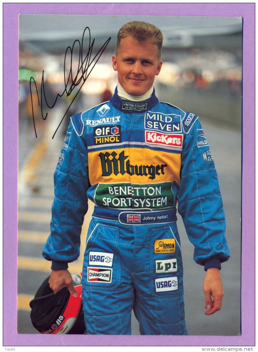 Johnny Herbert - Foto F. Maiani - Grand Prix / F1