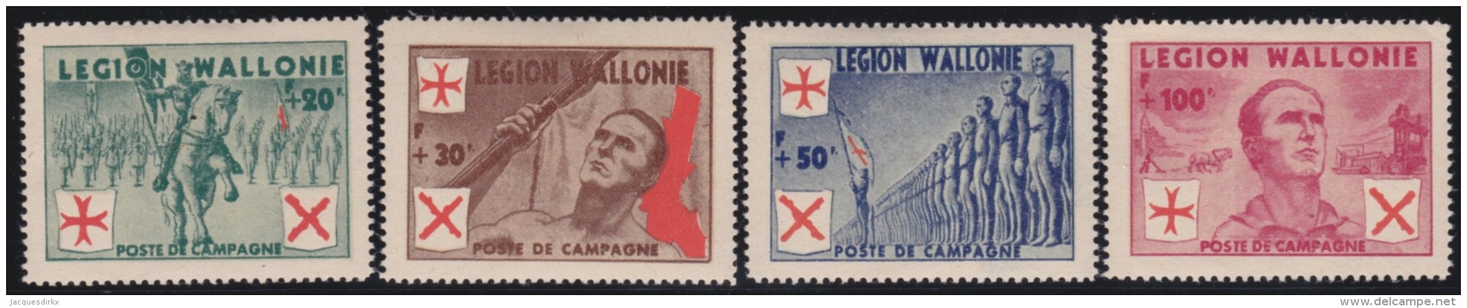 Belgie            .   OBP       .      4  Zegels   .       *     .    Ongebruikt   .     /    .    Neuf - Unused Stamps