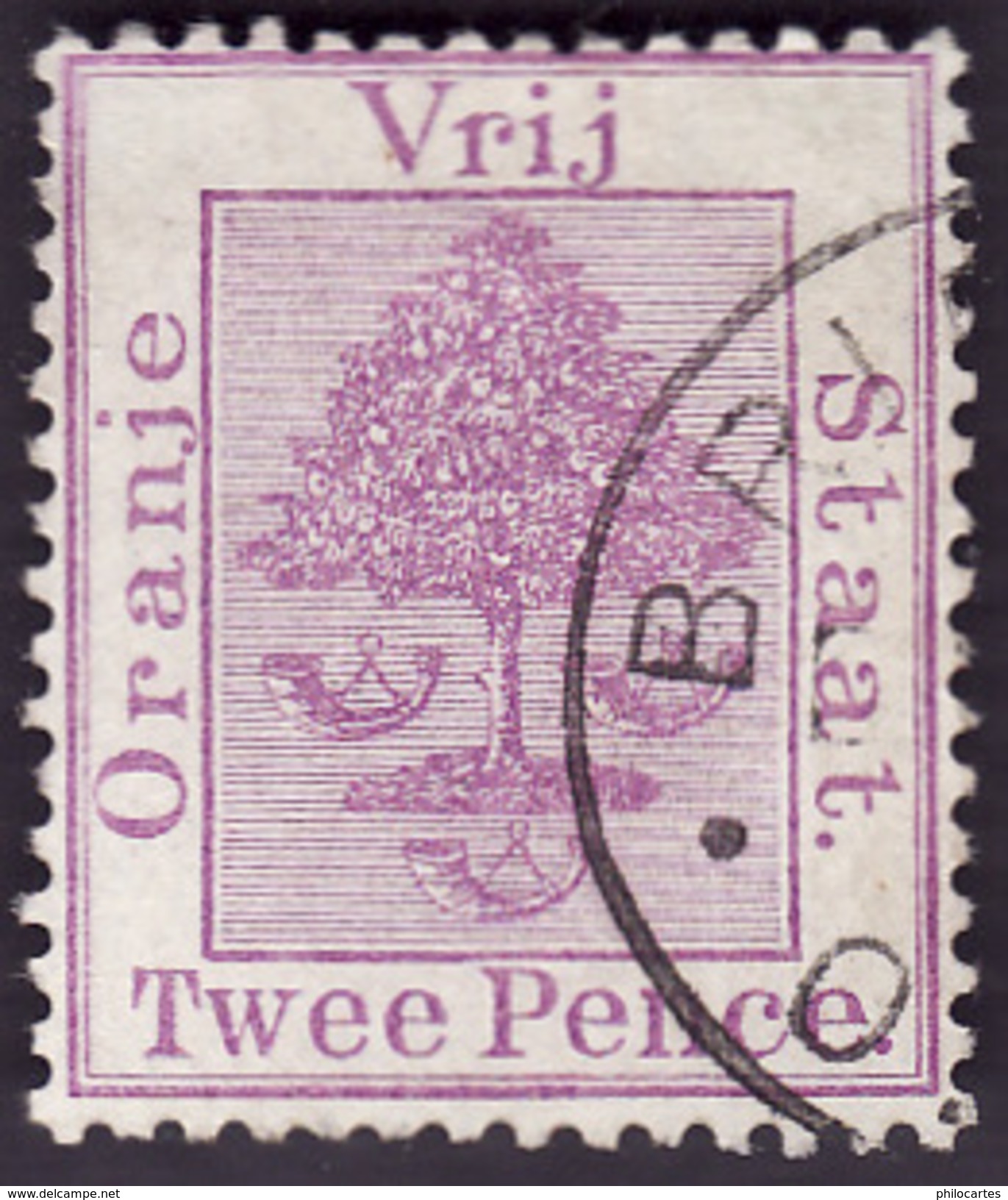 ORANGE 1883 - YT 11 -  Oblitéré - Oranje Vrijstaat (1868-1909)