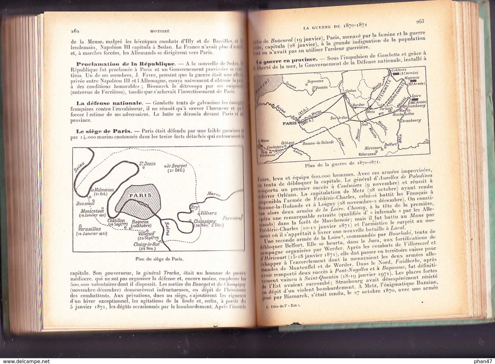 HISTOIRE: Préparation Au B.E, B.E.P.C. Et E.N., Par A. HUBY Et C. VIDAL, Ed. Delagrave 1937 - 12-18 Ans