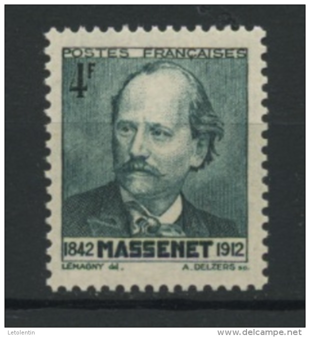 FRANCE - MASSENET - N° Yvert 545 ** - Unused Stamps