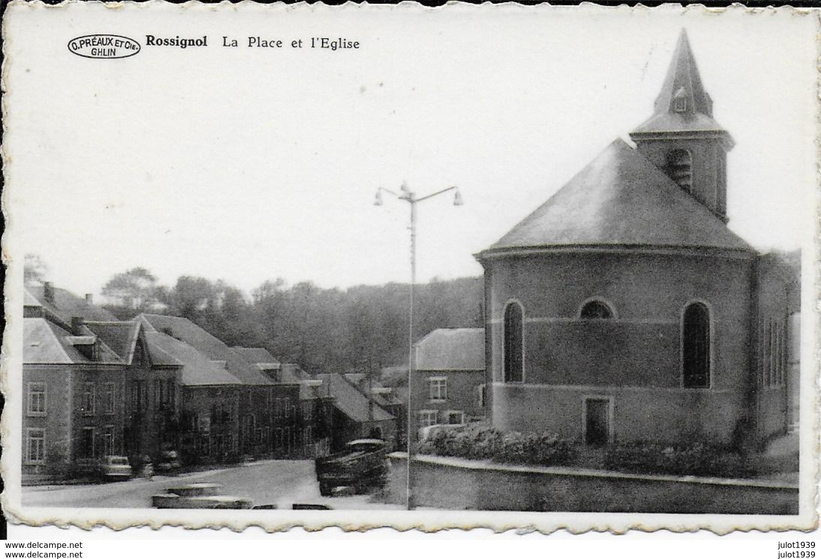 ROSSIGNOL ..-- La Place Et L' Eglise . - Tintigny