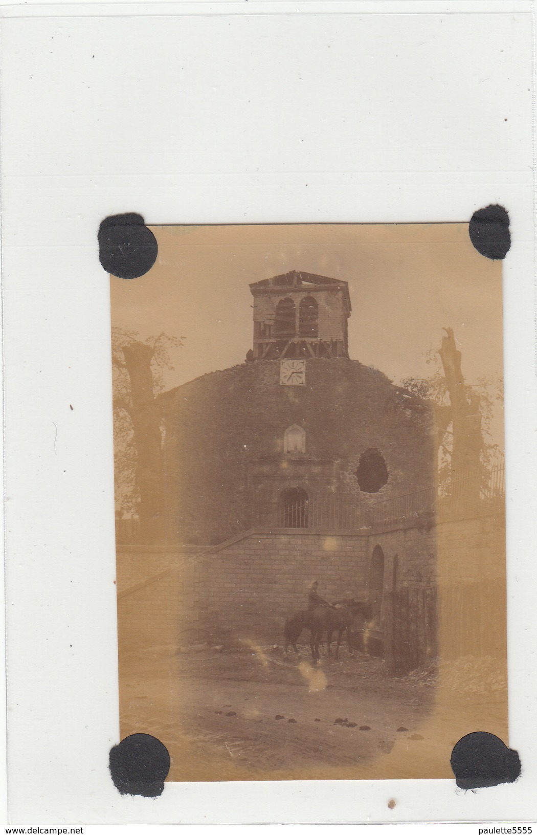 Photo Allemande- Kirche In VERY - Dép55 (guerre14-18) - Autres & Non Classés