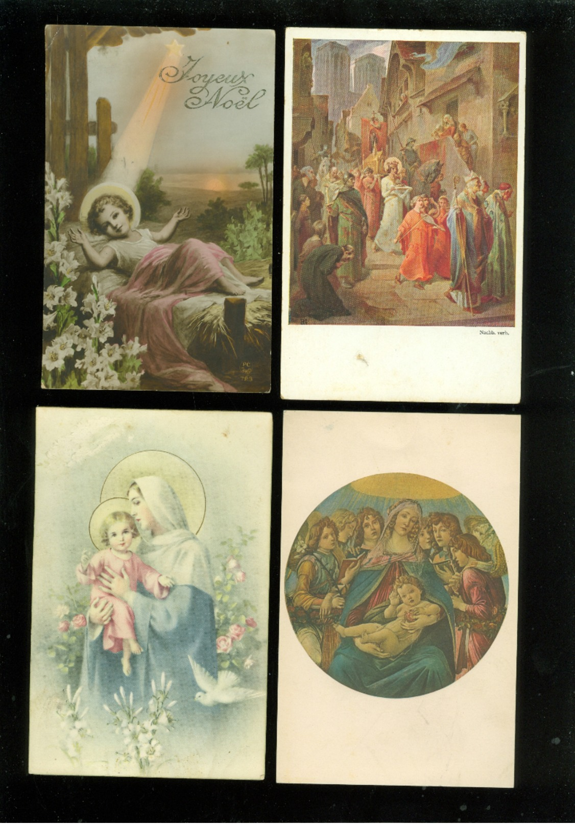 Beau lot de 60 cartes postales fantaisie religion  foi      Mooi lot van 60 postkaarten godsdienst  geloof - 60 scans