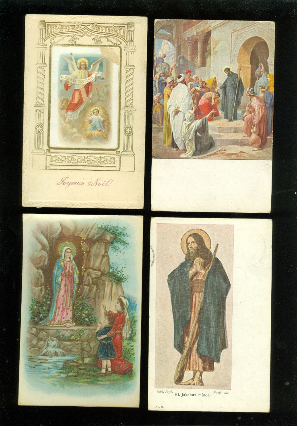 Beau lot de 60 cartes postales fantaisie religion  foi      Mooi lot van 60 postkaarten godsdienst  geloof - 60 scans