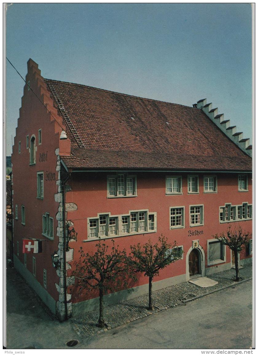 Gasthof Hirschen 6215 Beromünster, Fam. Wüest - Erbaut 1536 - Photo: E. Zimi - Beromünster