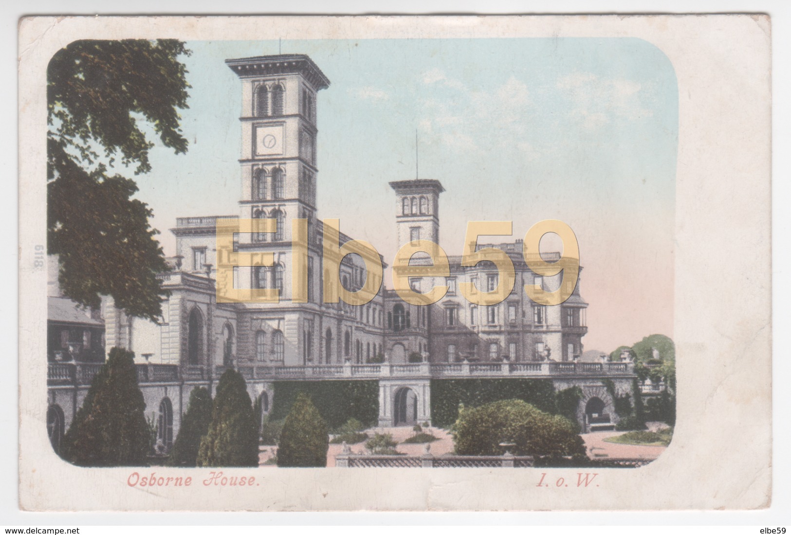 Cowes (Isle Of  Wight), Chromo, Osborne House, Used 1910 - Cowes