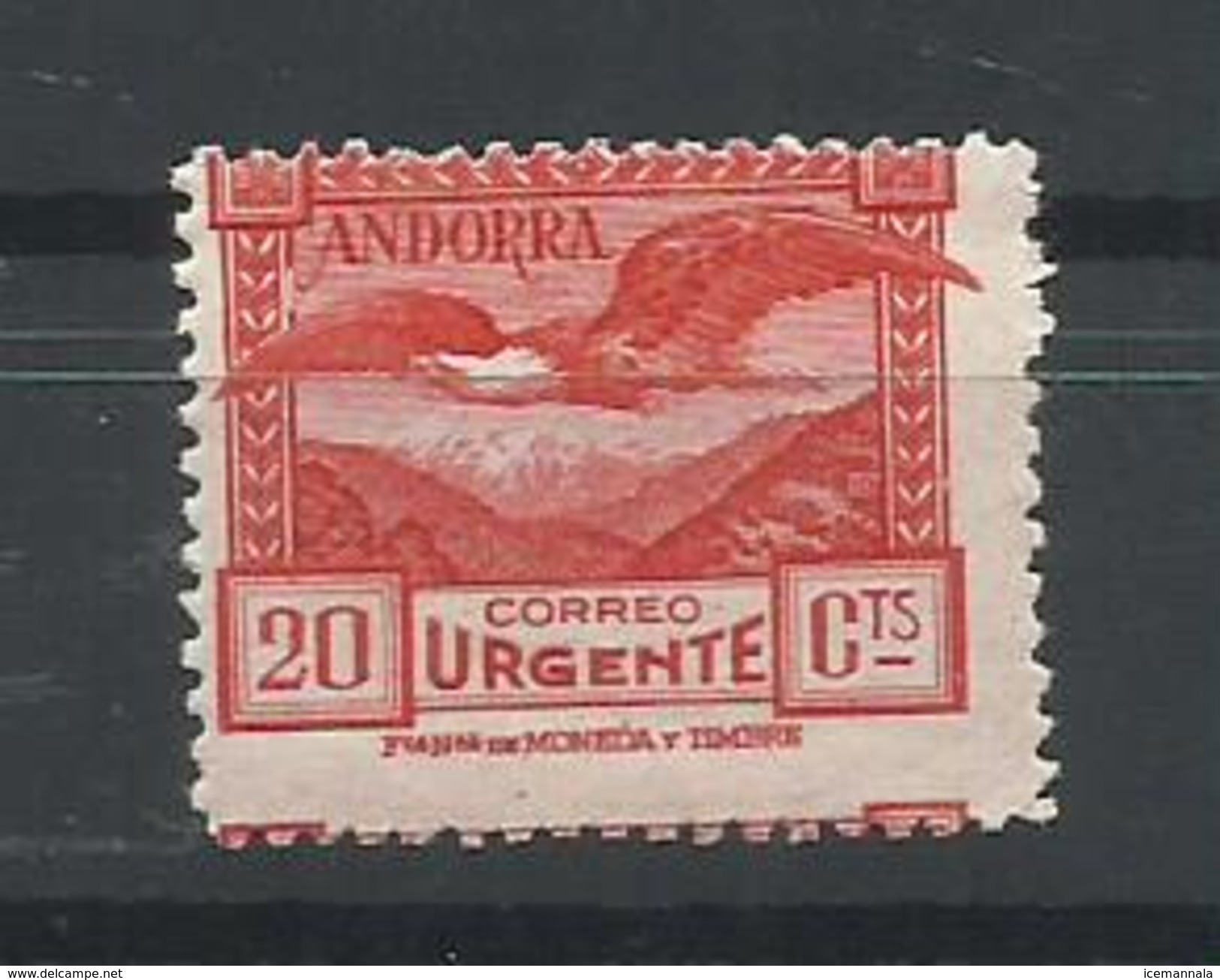 ANDORRA  EDIFIL  27  MNH  ** - Unused Stamps