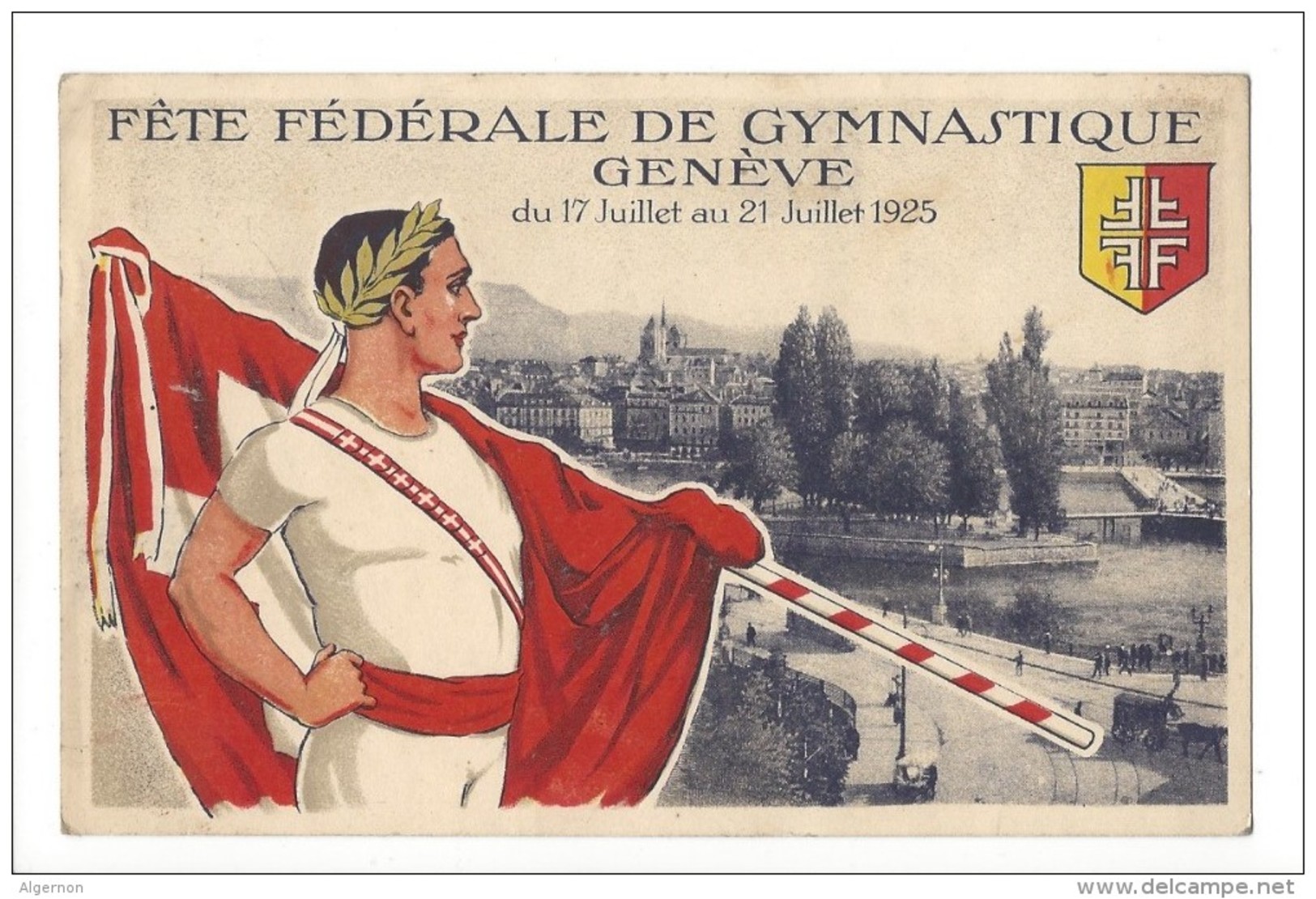 14476 - Fête Fédérale De Gymnastique Genève Juillet 1925 - Genève