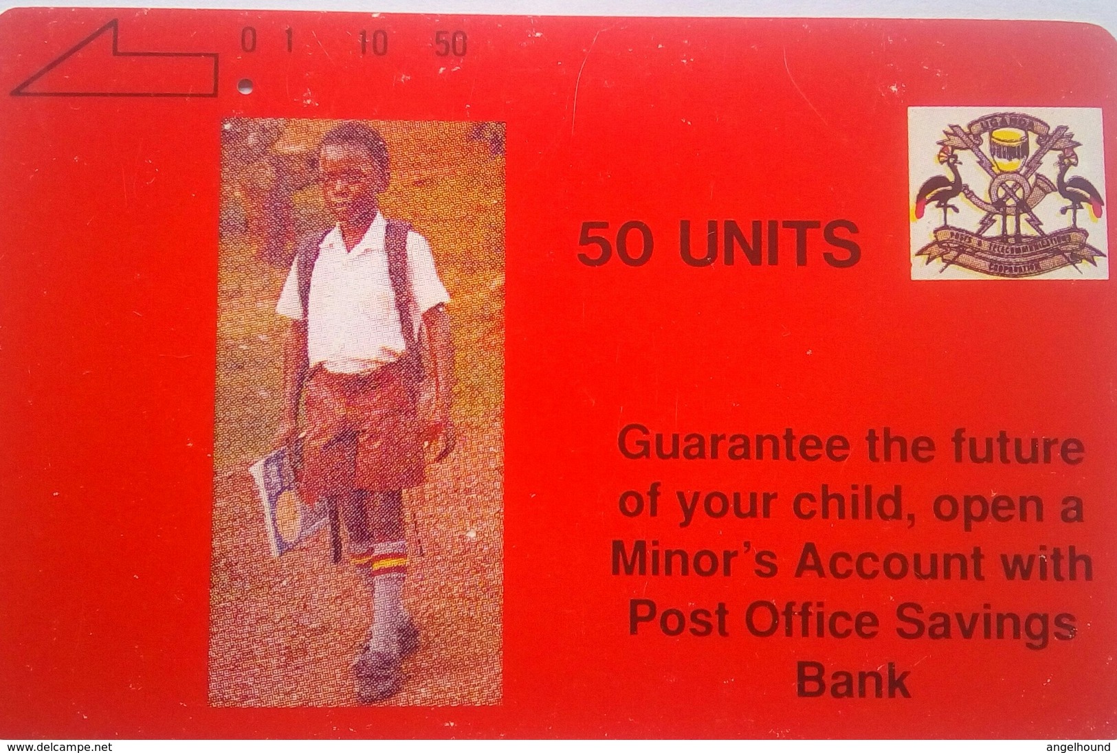 Uganda 50 Units Tamura " Schoolboy " - Oeganda