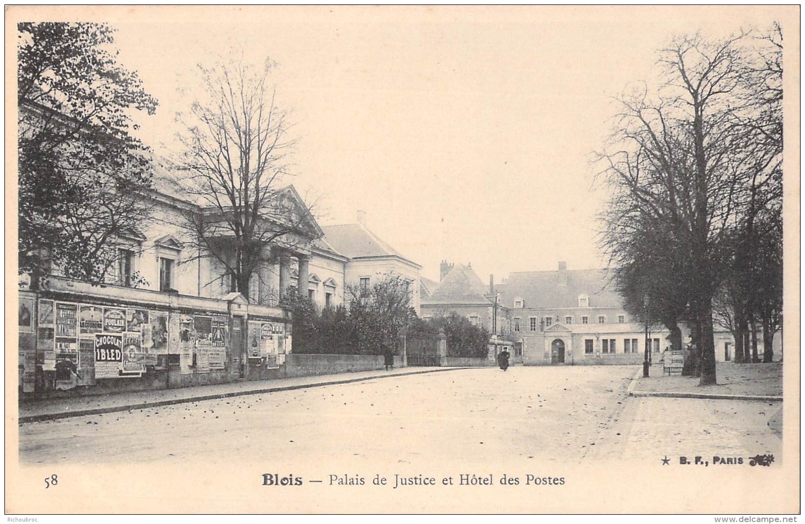 41 BLOIS PALAIS DE JUSTICE ET HOTEL DES POSTES / 58 B.F - Blois