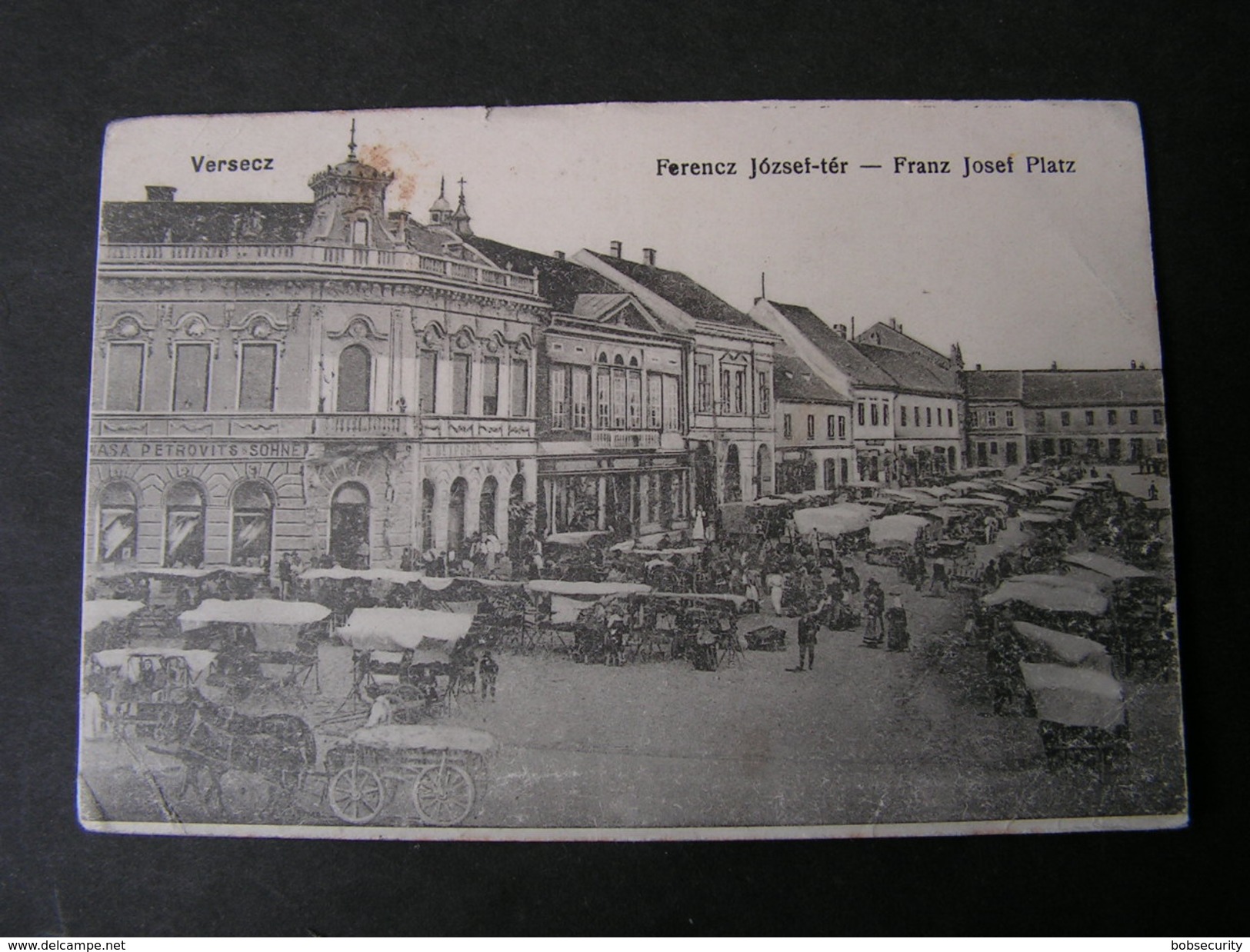 Ungarn , Versecz  , Feldpost 1912 - Hungary