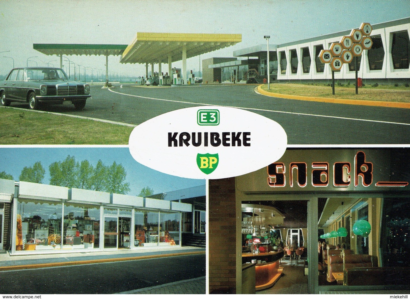 KRUIBEKE-STATION SERVICE BP-pompe à Essence-automobile-snack - Kruibeke