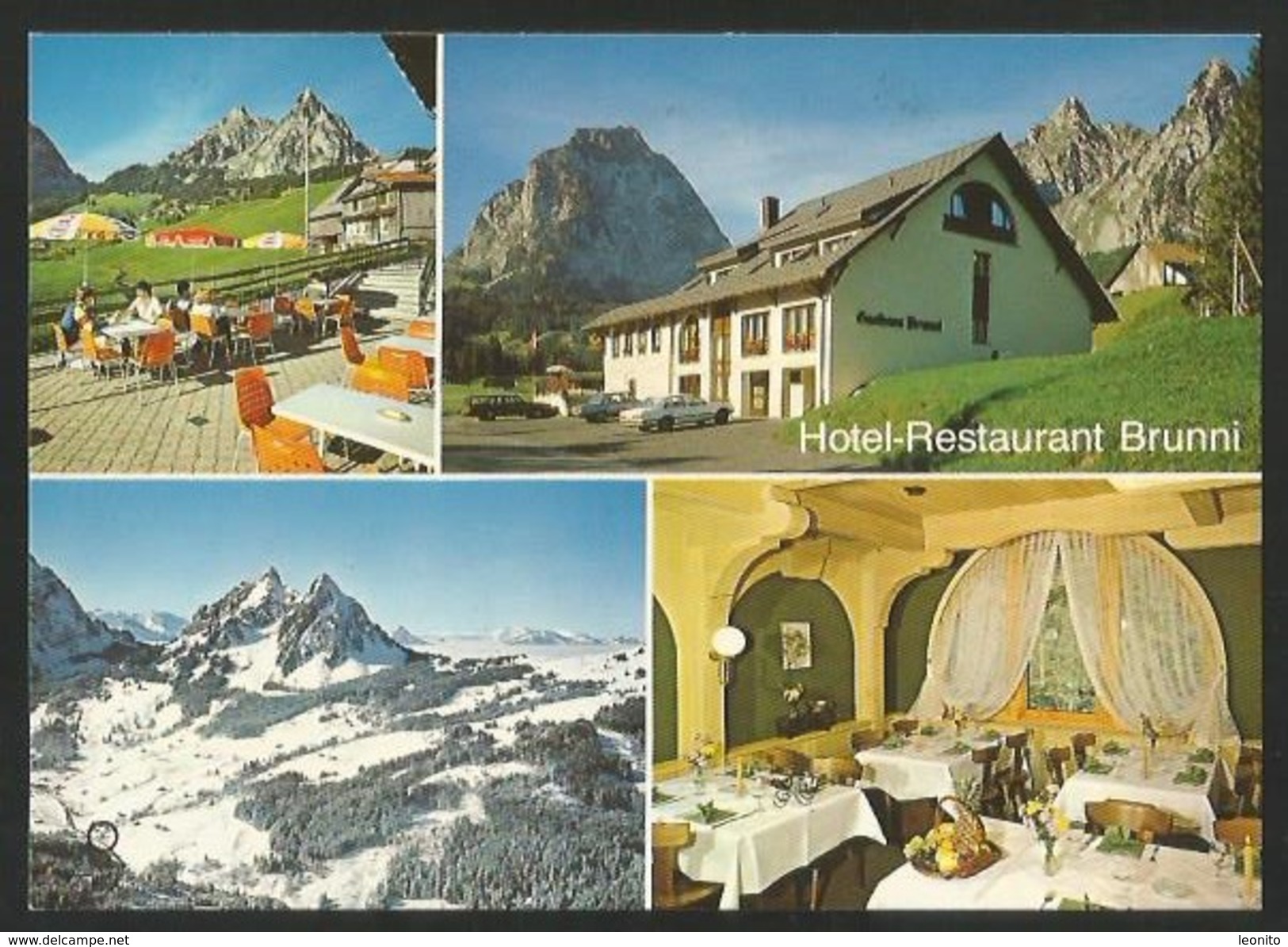 ALPTHAL SZ Hotel Restaurant BRUNNI Wandergebiet Mythen - Alpthal