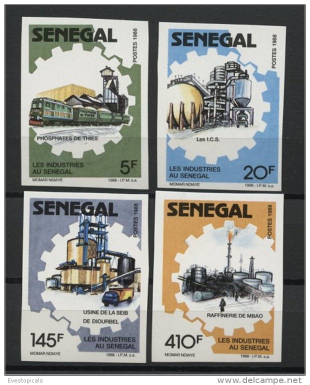 SENEGAL,SET INDUSTRIES, 1988, IMPERFORATED, MNH - Senegal (1960-...)