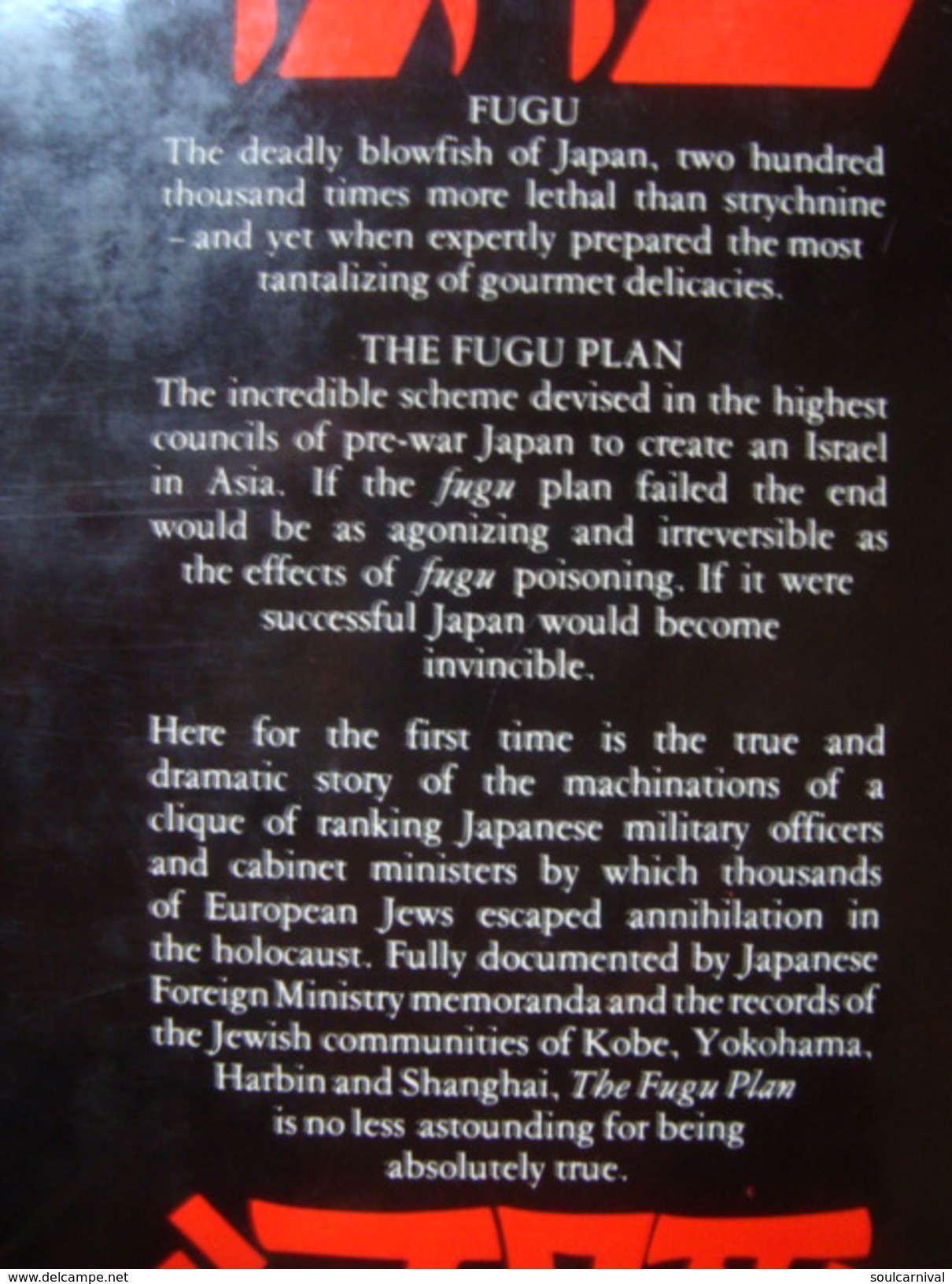 THE FUGU PLAN. THE UNTOLD STORY OF THE JAPANESE AND THE JEWS DURING WORLD WAR II - TOKAYER SWARTZ (1979). WWII - Azië