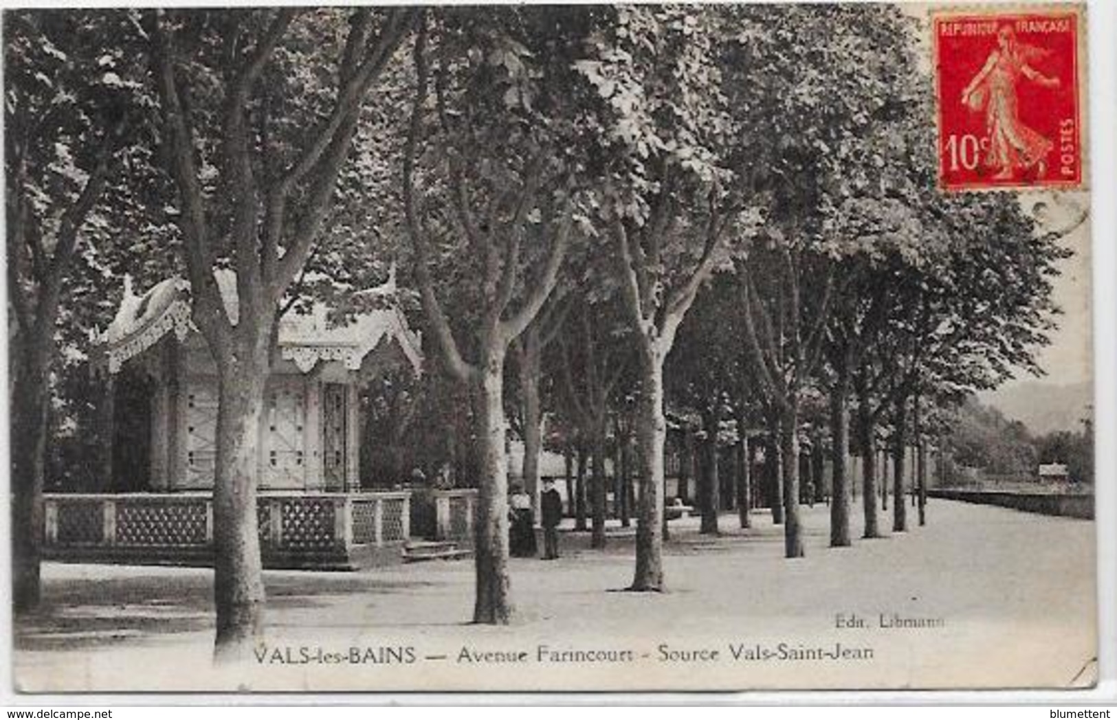 CPA Ardèche Vals Les Bains Circulé - Vals Les Bains