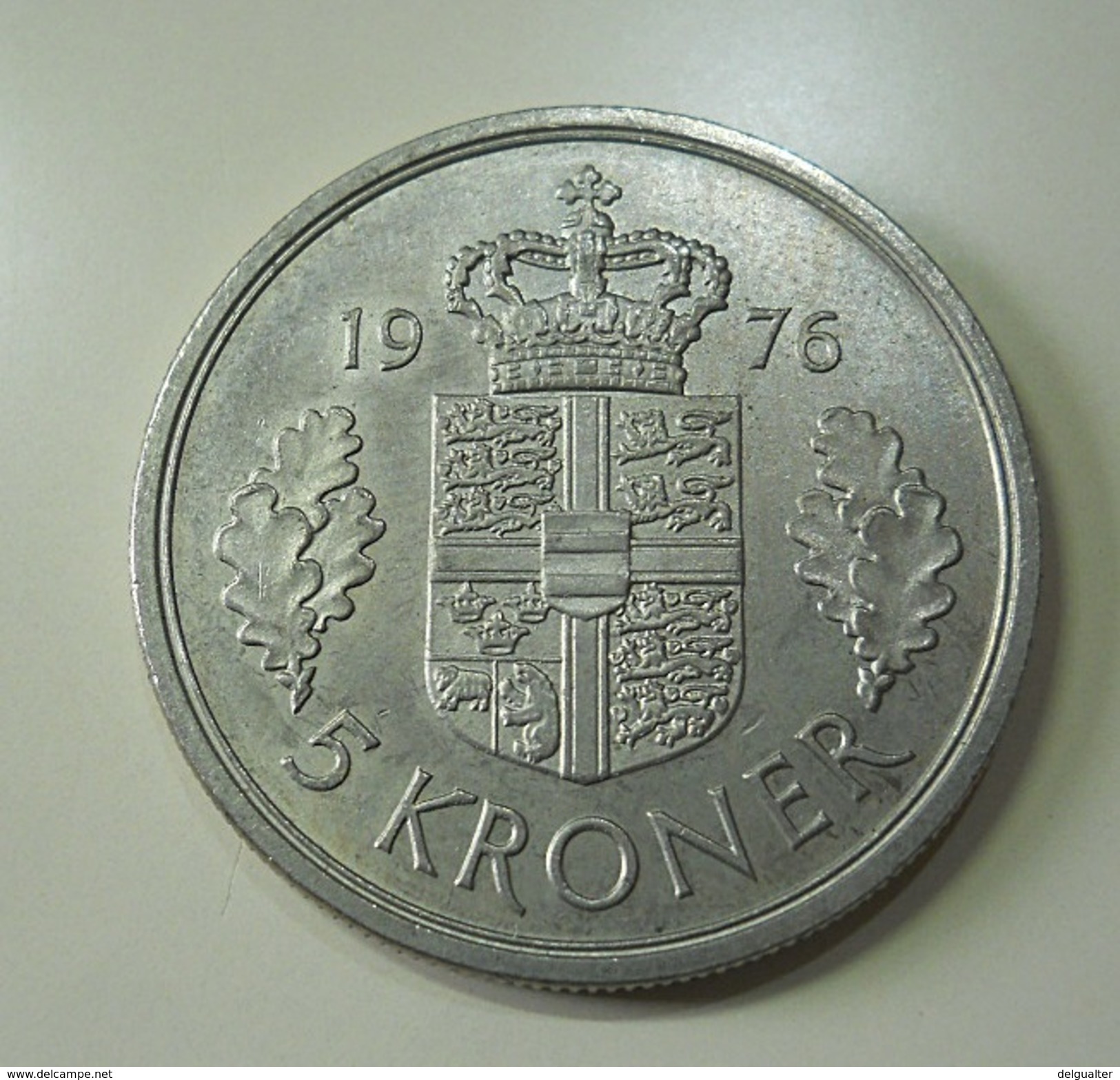 Denmark 5 Kroner 1976 - Danemark