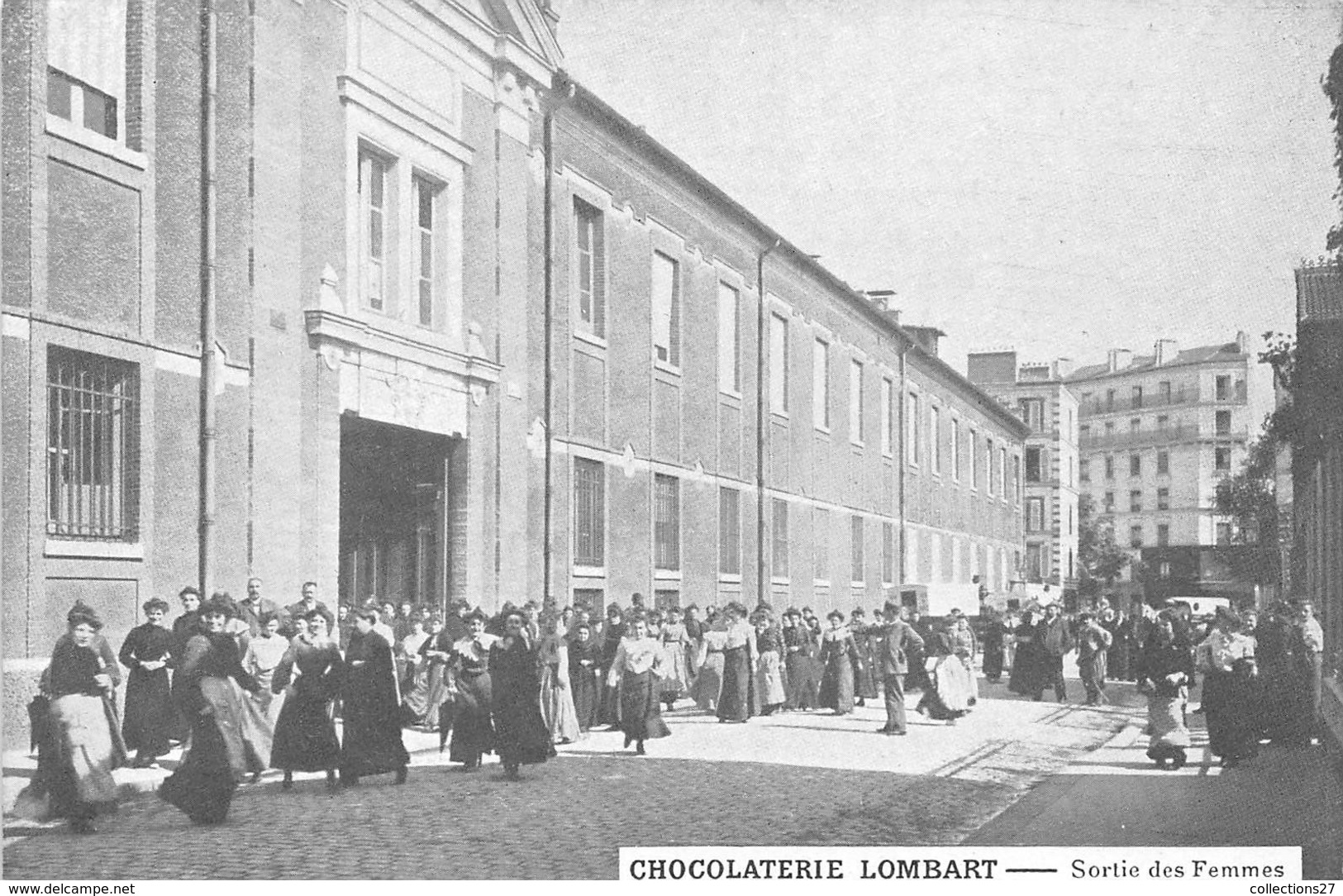 75-PARIS 13e- CHOCOLATERIE LOMBART, SORTIE DES FEMMES - Arrondissement: 13